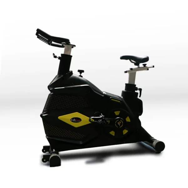 LS-909-Spin-Bike-In-Black-And-Yellow-3